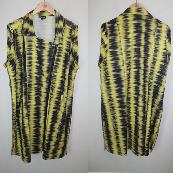 City Chic Zipper Front Feel The Beat Dress HW5756 - Picture 6 of 8